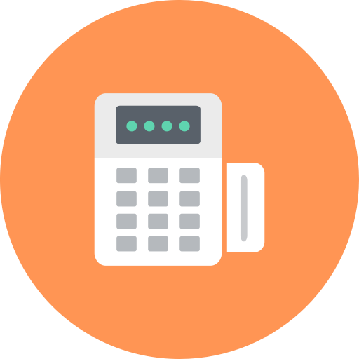 Flat Banking And Finance Icon