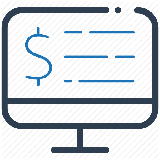 Financial Report, Financial Statement, Online Icon