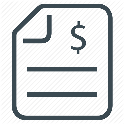 Invoice, Bill, Financial Statement, Report Icon