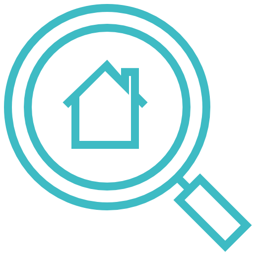 Search, House, Home, Find, Locate, Floor Icon Free Of Construction