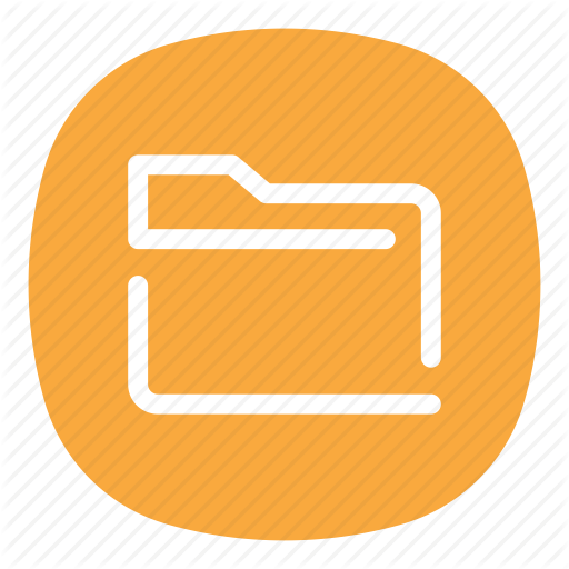 App, Directory, Files, Folder, Mobile, My Files, Open Line Icon