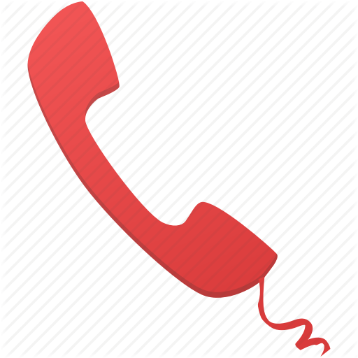 Telephone, Red, Text, Transparent Png Image Clipart Free Download