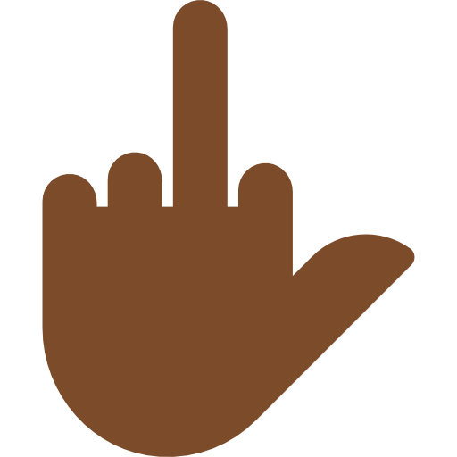 Middle Finger Icon Hand Gestures Freepik