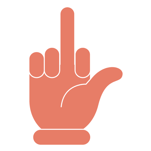Hand Middle Finger Icon