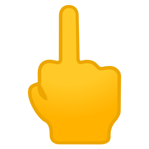 Middle, Finger Icon Free Of Noto Emoji People Bodyparts