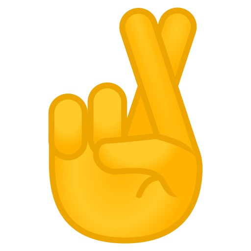 Crossed Fingers Icon Noto Emoji People Bodyparts Iconset Google