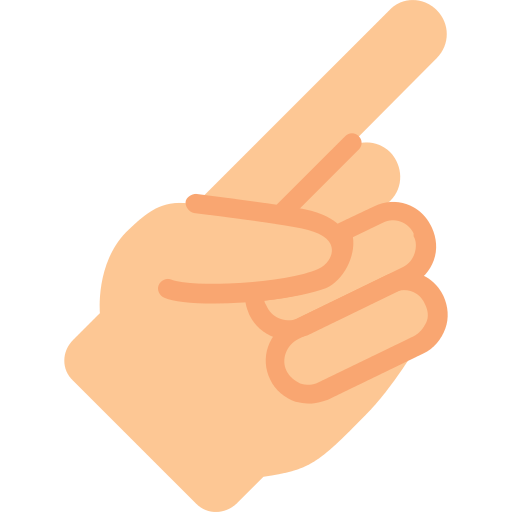 Pointing Hand Finger Png Icon