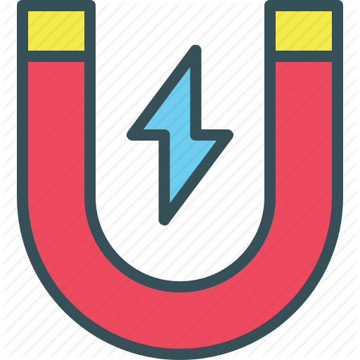 Attract, Magnet, Magnetic, Snap Icon
