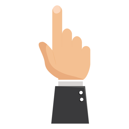 Hand Index Finger Sleeve Illustration