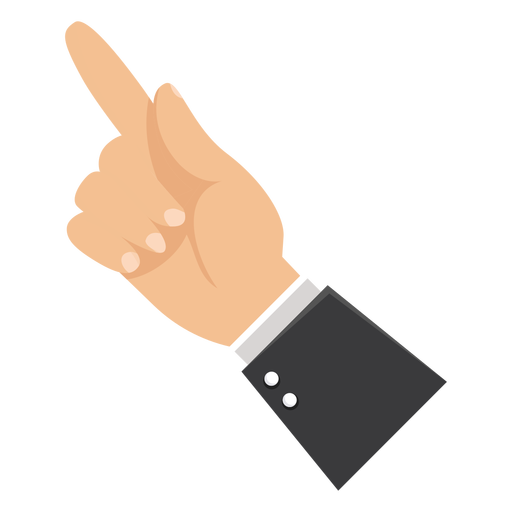 Index Finger Hand Sleeve Illustration