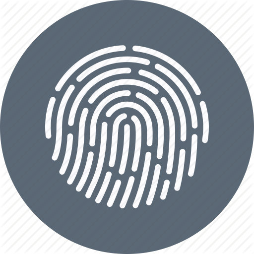 Finger, Fingerprint, Id, Identity, Print, Security, Touch Icon