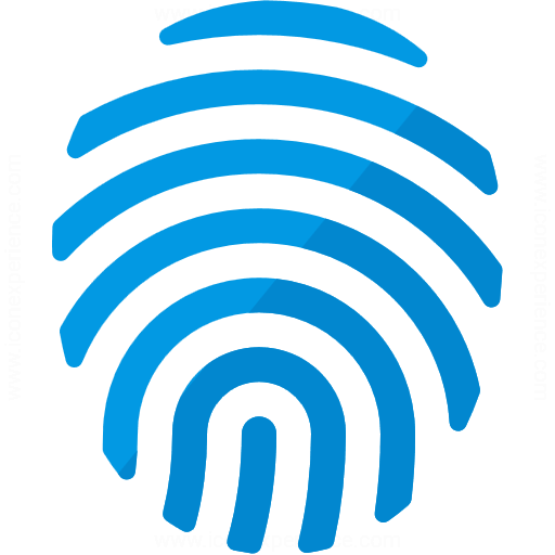 Iconexperience G Collection Fingerprint Icon