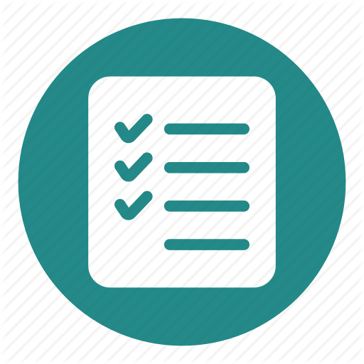 Check List, Checked List, Completed, Finish, Items, Jobs, Mark Icon