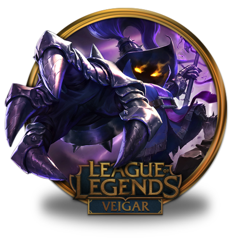 Veigar Icon League Of Legends Gold Border Iconset