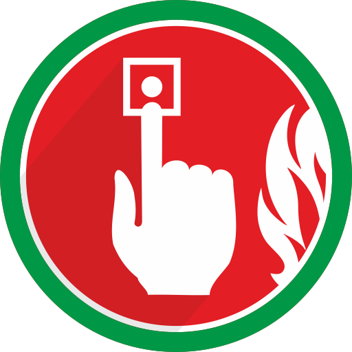 Fire, Alert, Warning, Problem, Alarm Icon