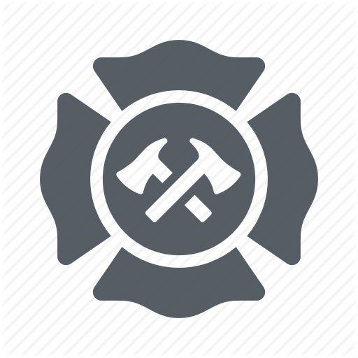 Badge, Department, Emblem, Emergency, Fire, Rescue Icon