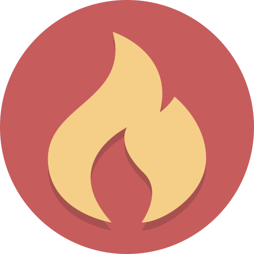 Burn, Fire, Flame Icon