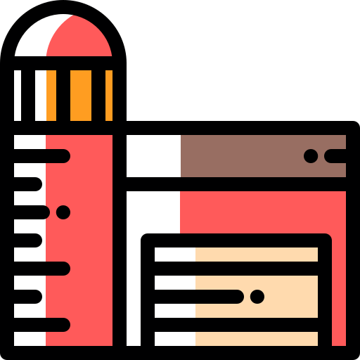 Building, Emergency, Fire, Station Icon Free Of City Element Vol