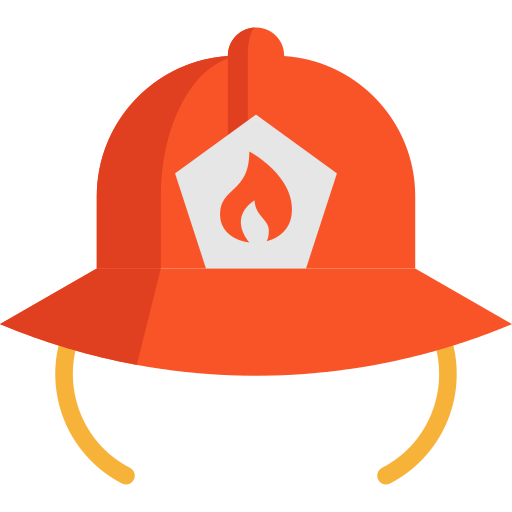 Firefighter Helmet Png Icon