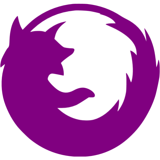 Purple Firefox Icon