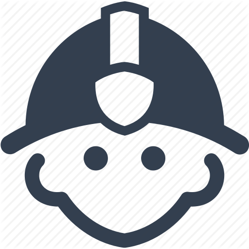 Fire, Firefighter, Fireman, Helment, Human, Man, Person, Service Icon