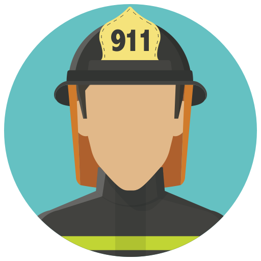 Fireman, Fire Man, User, Avatar, Account, Firefighter, Smoke