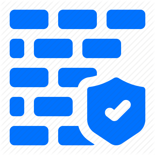 Confirm, Firewall, Security Icon