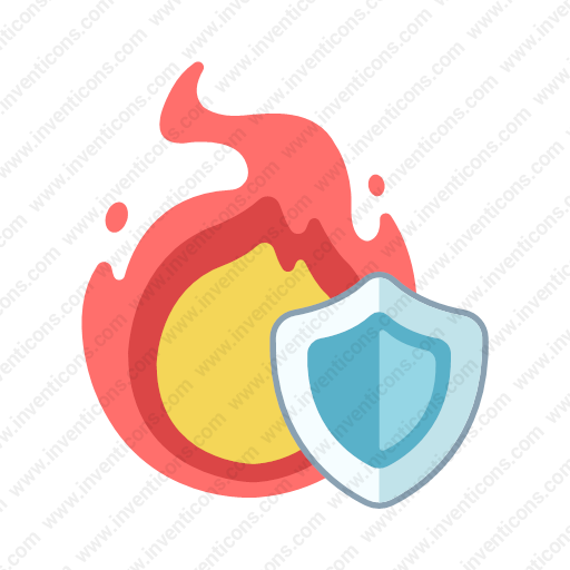 Download Firewall Icon Inventicons