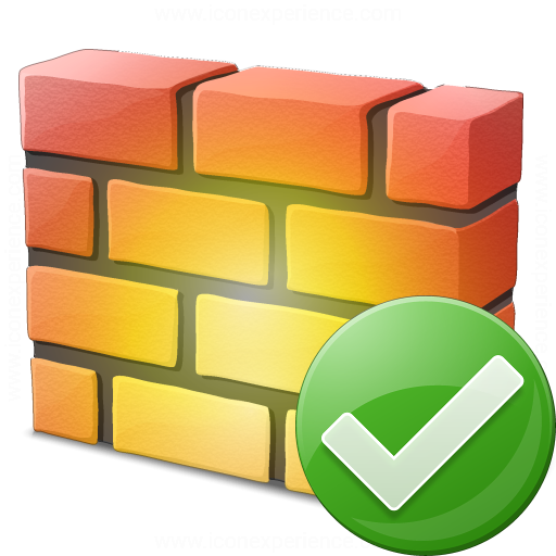 Iconexperience V Collection Firewall Ok Icon