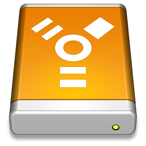 Firewire Drive Icon Smooth Leopard Iconset Mcdo Design