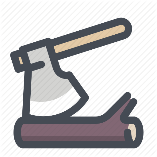 Ax, Axe, Camping, Firewood, Forest, Lumberjack, Wood Icon