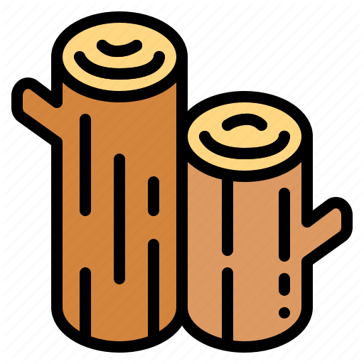 Firewood, Stack, Trunk, Wood Icon