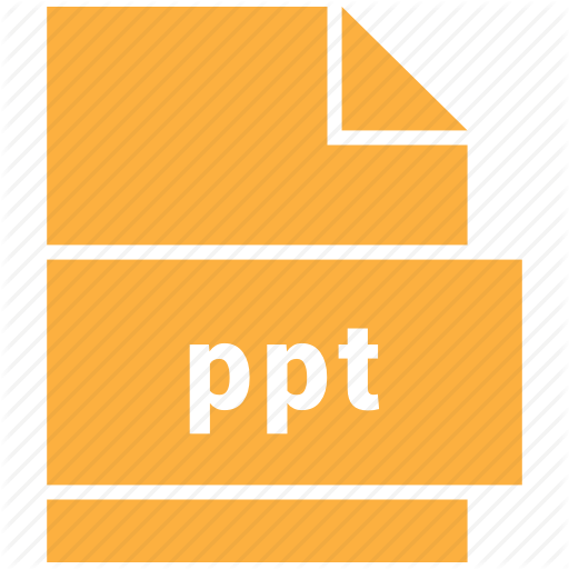 Extension, File, Name, Ppt Icon