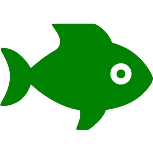 Green Fish Icon