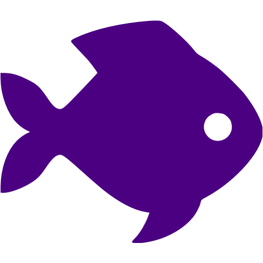 Indigo Fish Icon