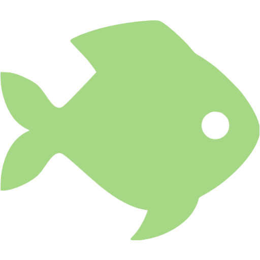 Guacamole Green Fish Icon
