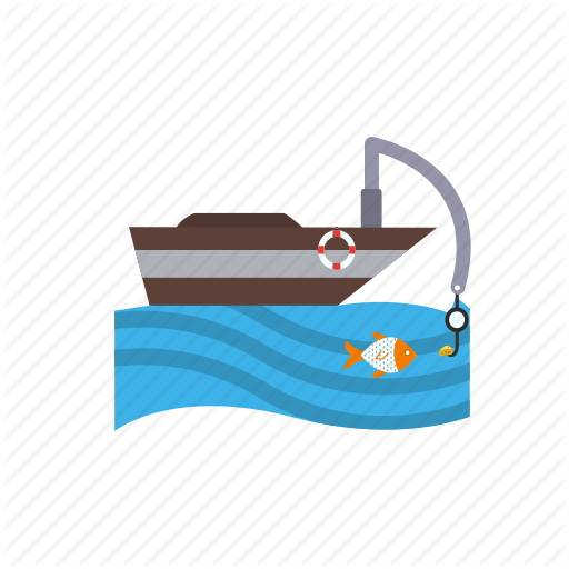 Boat, Fishing, Ship Icon