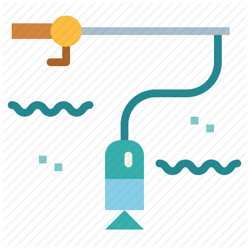 Fisher, Fishing, Reel, Rod Icon