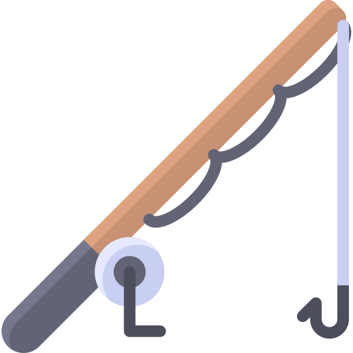 Fishing Rod Fish Png Icon