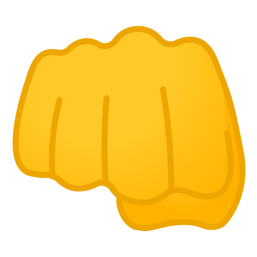 Oncoming Fist Icon Noto Emoji People Bodyparts Iconset Google