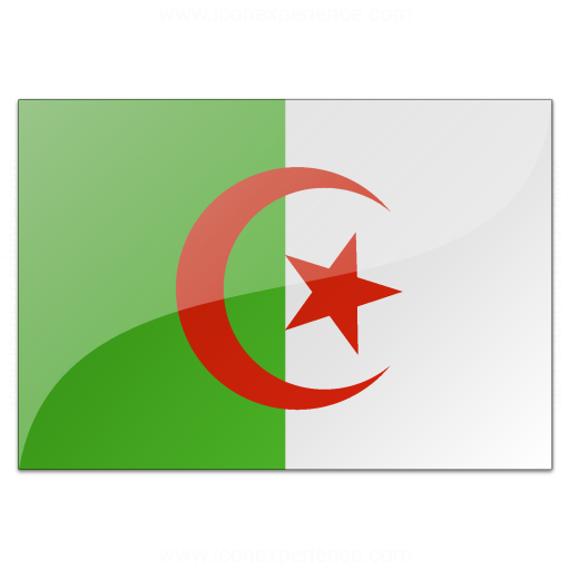 Iconexperience V Collection Flag Algeria Icon