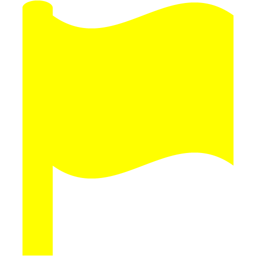 Yellow Flag Icon