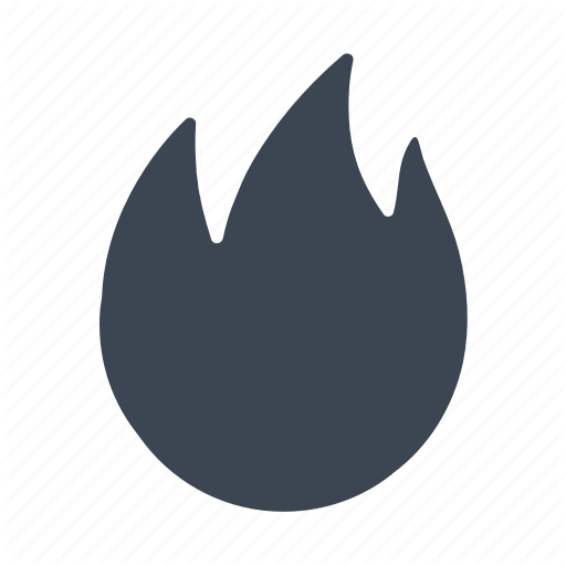 Danger, Fire, Flame Icon