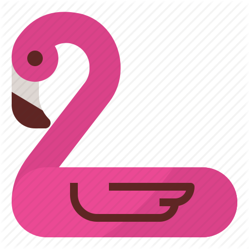 Flamingo, Float, Ring, Summer Icon