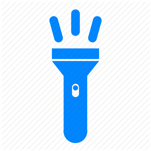 Flash, Flashlight, Light, Senter, Travel Icon