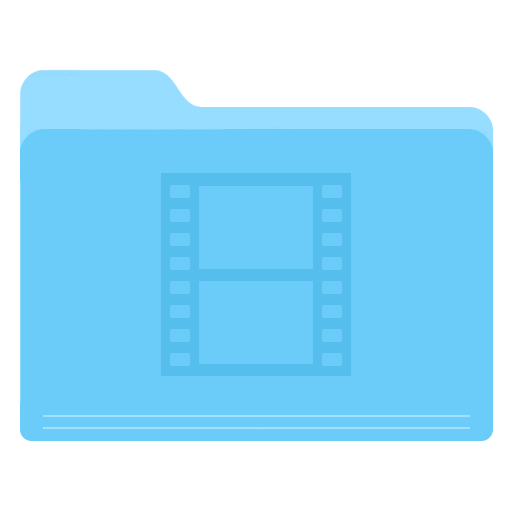 Folder Video Icon Yosemite Flat Iconset Dtafalonso