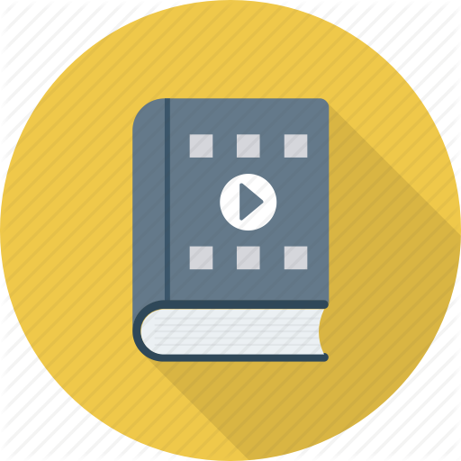 Book, Content, Movie, Play, Video Icon Icon