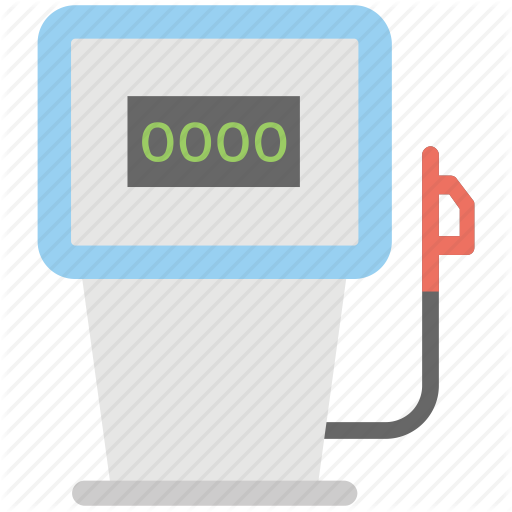 A Flat Icon Design Of Fuel Pump Icon