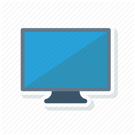 Lcd, Monitor, Screen, Tv Icon