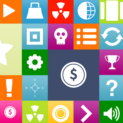 Game Icons Flat Design Game Pro Market Game Art Pack
